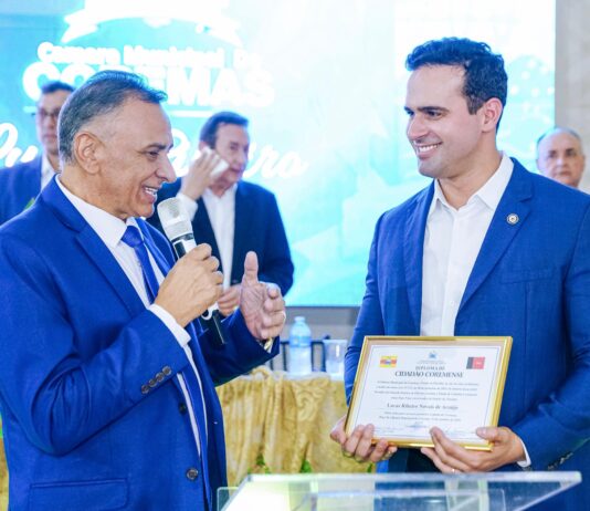 Lucas Ribeiro recebe título de cidadão coremense e reforça compromisso com o desenvolvimento do Vale do Piancó