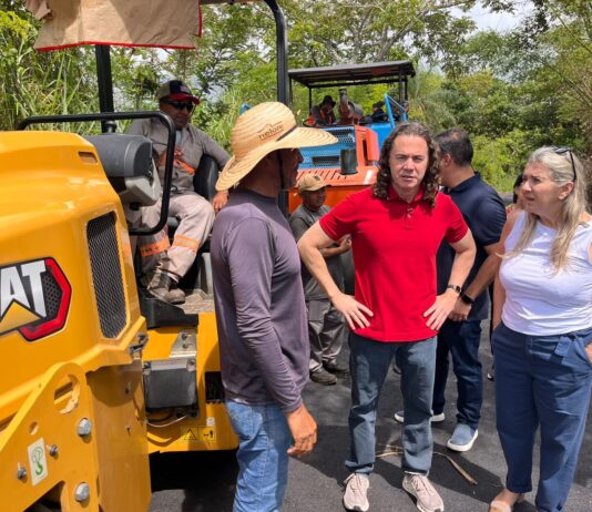 Prefeita Silvia entrega R$ 2 milhões em asfalto na cidade de Areia, fruto de recursos destinados por Veneziano