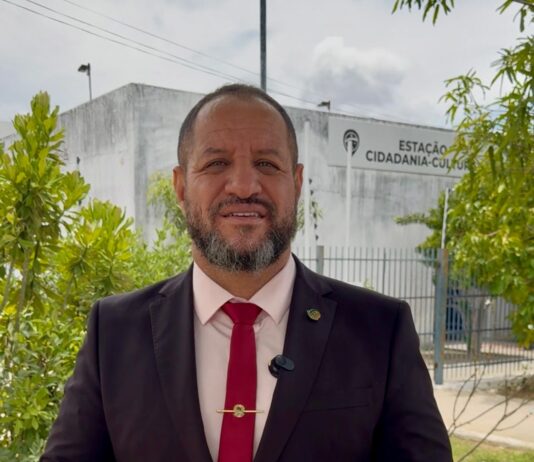 VEREADOR WELLINGTON COBRA VISITA ESTAÇÃO CIDADANIA DAS MALVINAS E APONTA PROBLEMAS ESTRUTURAIS