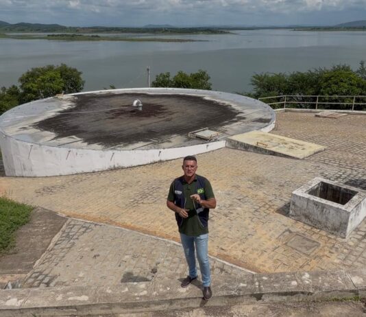 Sargento Neto faz visita técnica ao Açude de Coremas, alvo de ação do MPF por problemas estruturais