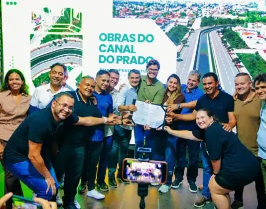 Severino da Prestação destaca importância da obra do Canal do Prado e o papel de Bruno na infraestrutura de Campina