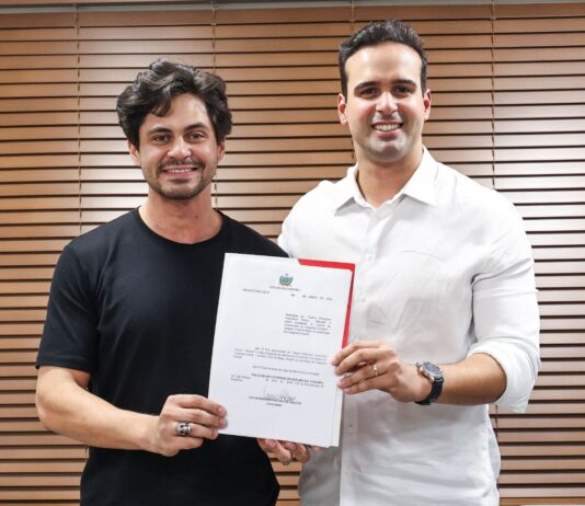 Lucas Ribeiro anuncia homenagem a Shaolin em teatro do Centro de Convenções de Campina Grande e inauguração para 1º de julho