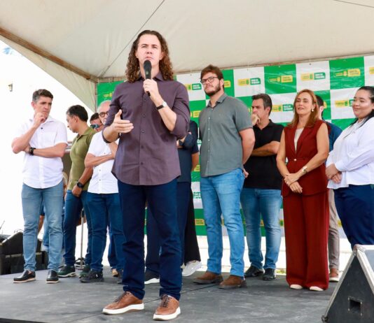 No lançamento da pedra fundamental do Hospital de Amor, Veneziano ressalta ampliação do tratamento oncológico para Campina Grande e região