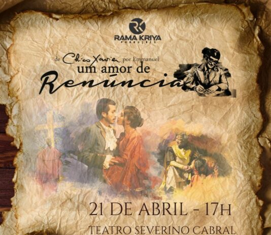 Espetáculo inspirado em obra de Chico Xavier chega à Campina Grande com proposta solidária e espiritual