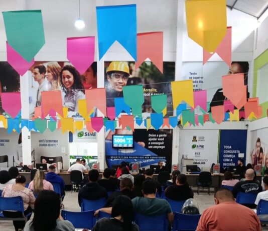 Campina Grande oferece 1.592 vagas de emprego, na terceira semana de Junho, conforme sistema de cadastro do Sine Municipal