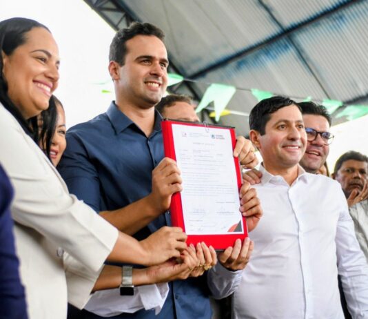 Governador Lucas Ribeiro autoriza e vistoria obras que somam R$ 122,5 milhões em Cuité de Mamanguape, Capim e Pedro Régis