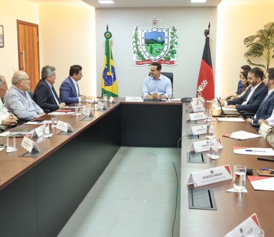 Governador Lucas Ribeiro recebe representantes da Federação das Indústrias para tratar sobre fortalecimento do setor
