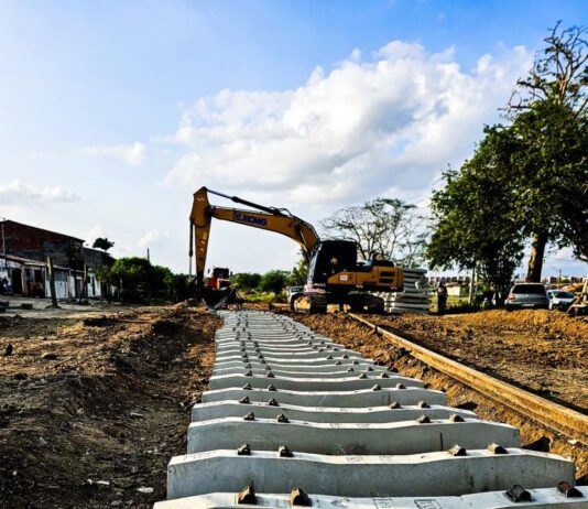 Obra do VLT avança em Campina Grande e infraestrutura tem entrega prevista para o segundo semestre de 2027