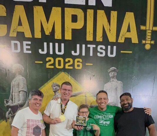 Vereador Dinho Papaléguas é homenageado no Open Campina Grande de Jiu-Jitsu 2026