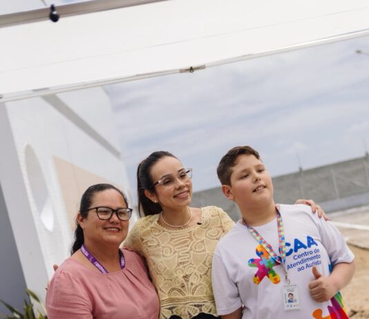 Primeira-dama Camila Mariz participa de entrega das novas instalações do NADPD, em Campina Grande