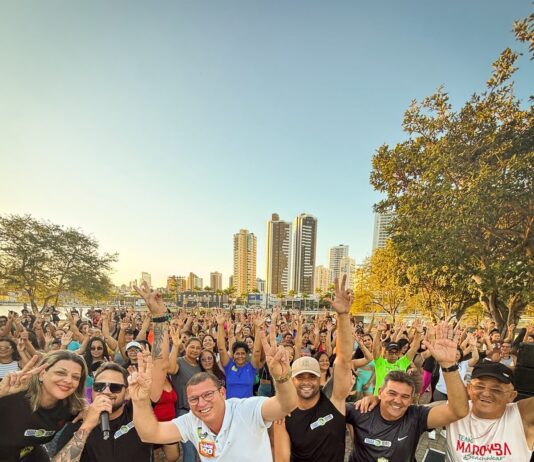 Dinho Papa-Léguas promove aulão de dança no Açude Velho em parceria